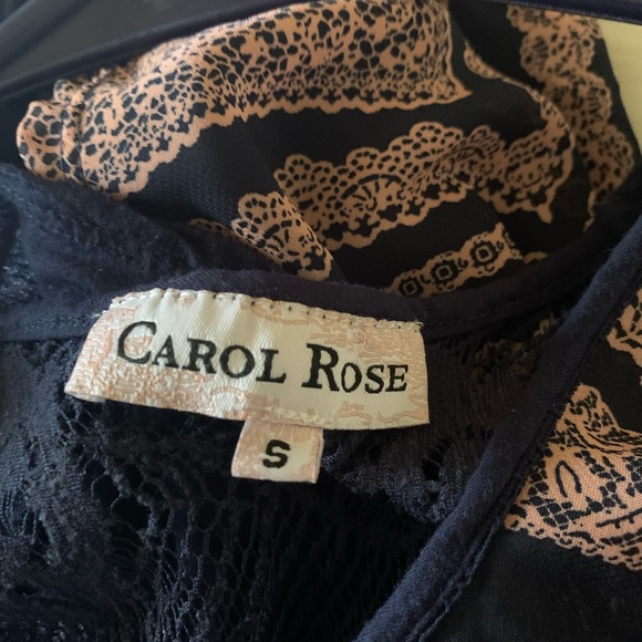 CAROL ROSE Hi Low Tank Top Size Small - Picture 10 of 13